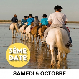 3ème Balade à cheval en bord de mer et pique-nique à Ondres / 5 octobre 2024