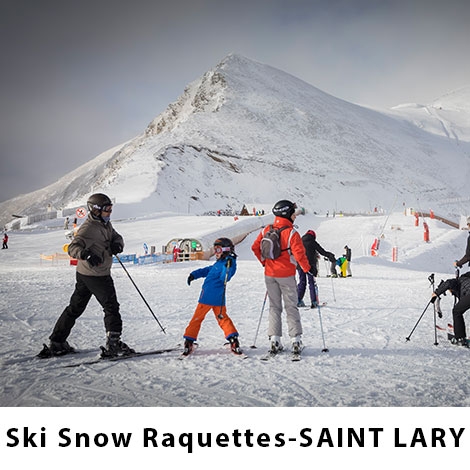 SKI SNOW RAQUETTES  A ST LARY 2025