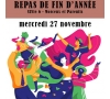 REPAS DE FIN D'ANNEE à MORCENX (Salle J. JAURES) /27 novembre 2024