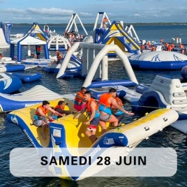 Aquapark à Biscarrosse / 28 juin 2025