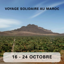 Voyage solidaire au Maroc à Marrakech / 16-24 octobre 2025