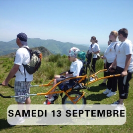 Journée solidaire « apprendre à accompagner en joëlette » / 13 septembre 2025