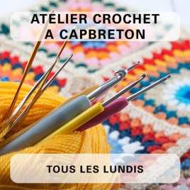 ATELIER TRICOT à Capbreton / Saison 2025-2026 / Tous les lundis