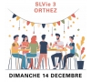 Repas de fin d'année et arbre de Noël de la SLVie 3 à Castetner / 14 décembre 2025