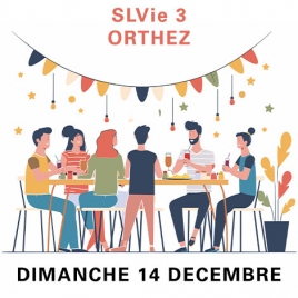 Repas de fin d'année et arbre de Noël de la SLVie 3 à Castetner / 14 décembre 2025