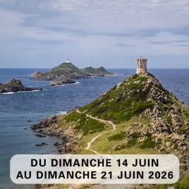 Séjour régions proposent en Corse (A Marinca "Séjour Mère Méditerranée")  Du 14 Au 21 juin 2026