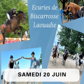 Balade à cheval à Biscarrosse / 20 juin 2026