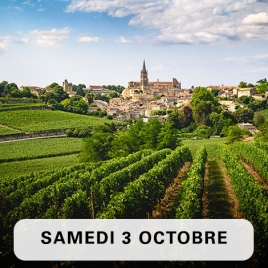 Journée visite et dégustation à Saint-Émilion / 3 octobre 2026