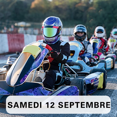 Demi-journée karting à Magescq / 12 septembre 2026
