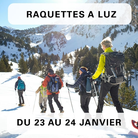 Week-end raquettes à Luz Saint-Sauveur / 23 et 24 janvier 2027